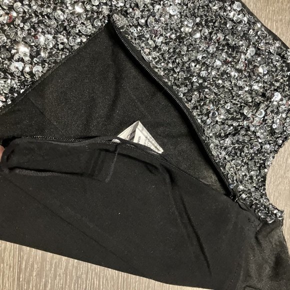 Zara unstructured sequin bustier - NWT - Picture 3 of 6